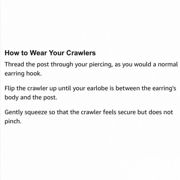 Gold Big Dipper Celestial Ear Crawlers - Picture 6 of 7